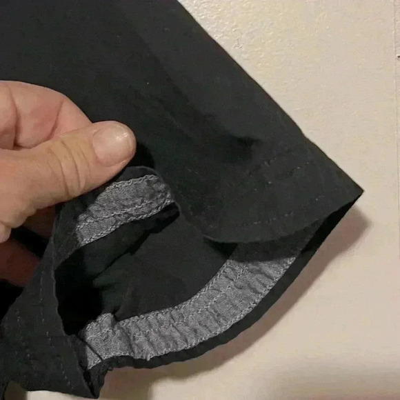 PD & C Button Down Blk Shirt Sz XL Peached Poplin Tailored Garment Classic Fit - Picture 4 of 6